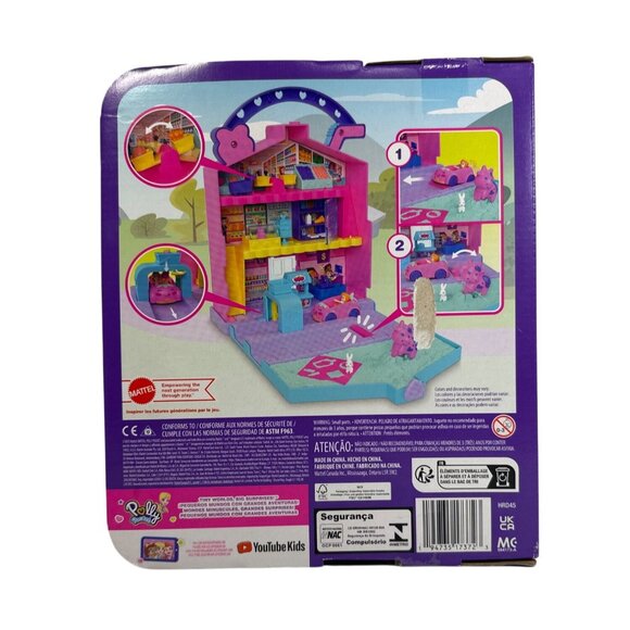 Polly Pocket 35th Anniversary Mollieville Fresh Market Playset With Accessories - Picture 3 of 5